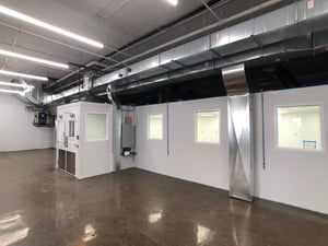 Enceinte modulaire de salle blanche — Agence spatiale canadienne